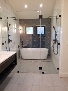 Frameless Shower